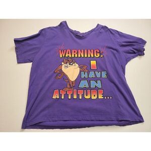 Warner Brothers Tazmanian Devil Ladies Vintage T-S
